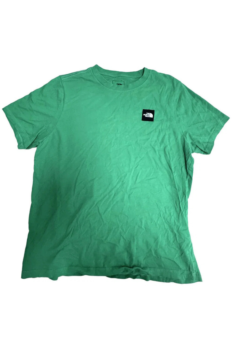The North Face Women's Short Sleeve Box Logo T-Shirt Sharp Green - Regular